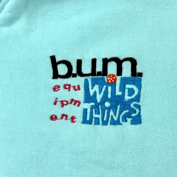 B.U.M Equipment crop top hoodie - Picture 3 of 6